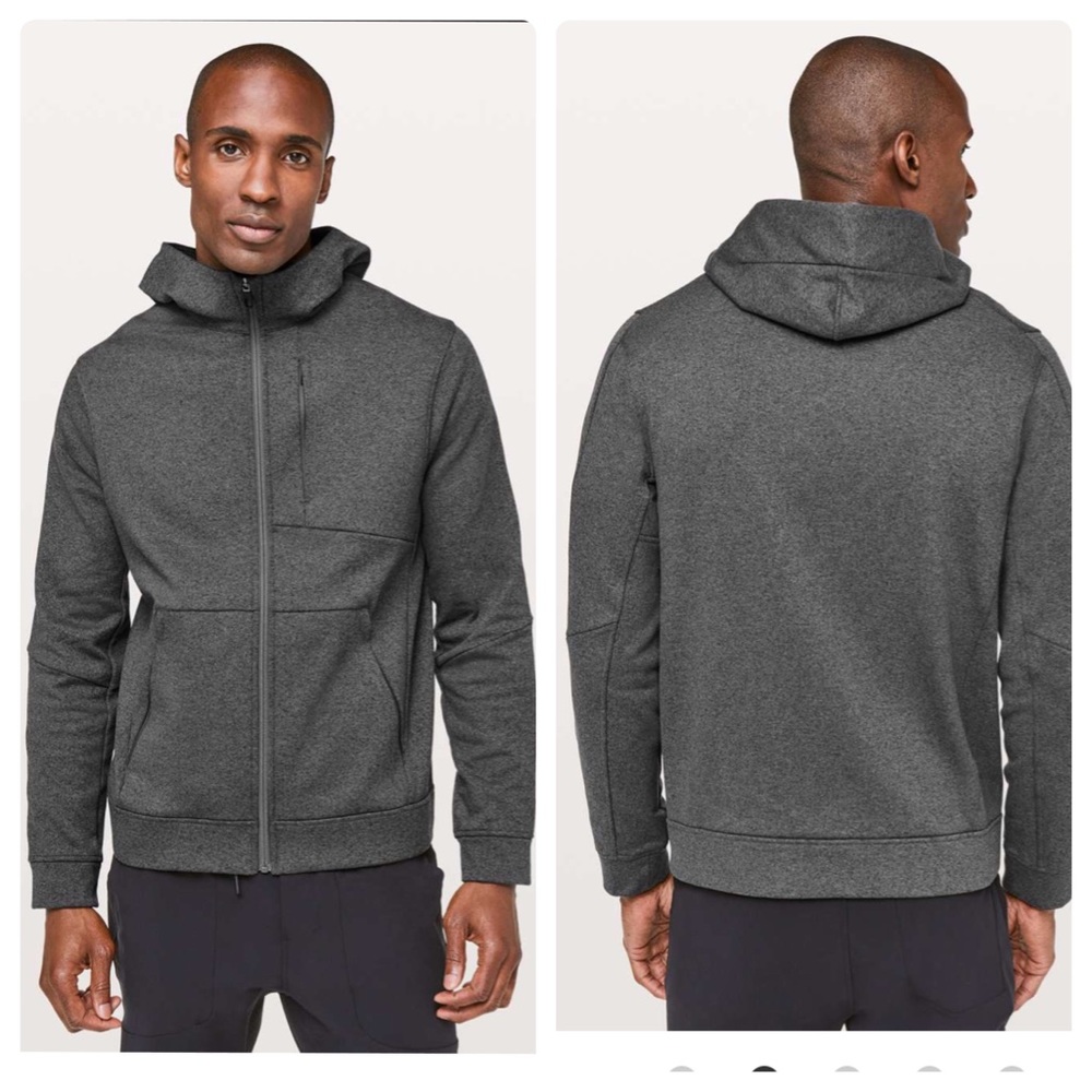 Lululemon City Sweat Full Zip Hoodie Gray